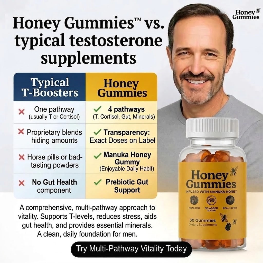 Honey Gummies™ Men’s Vitality Formula