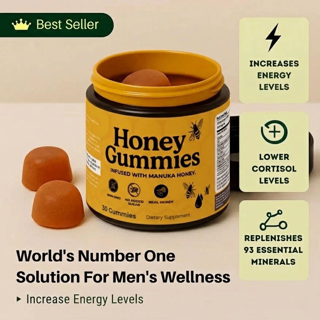 Honey Gummies™ 4-in-1 Wellness Gummies