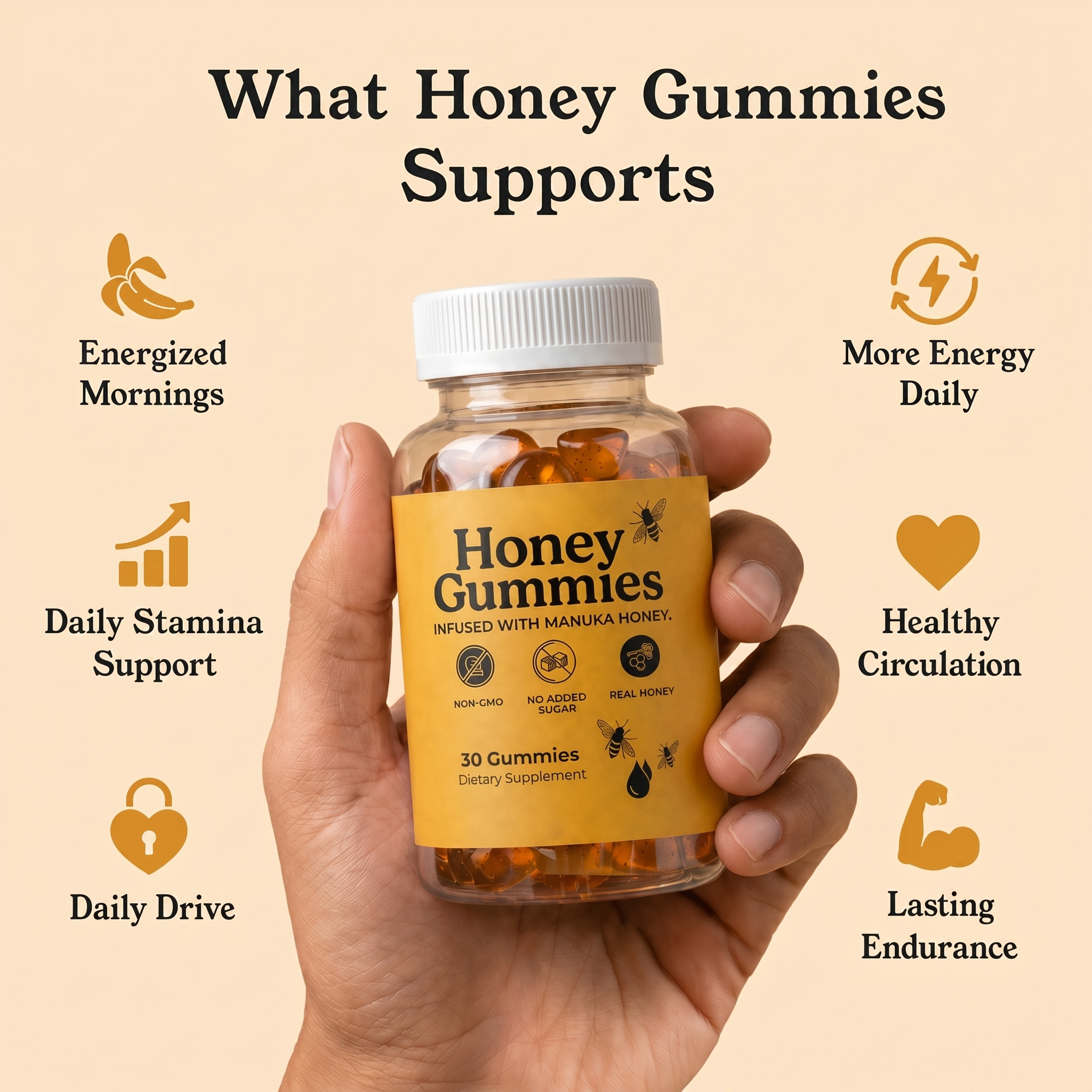 Honey Gummies Premium