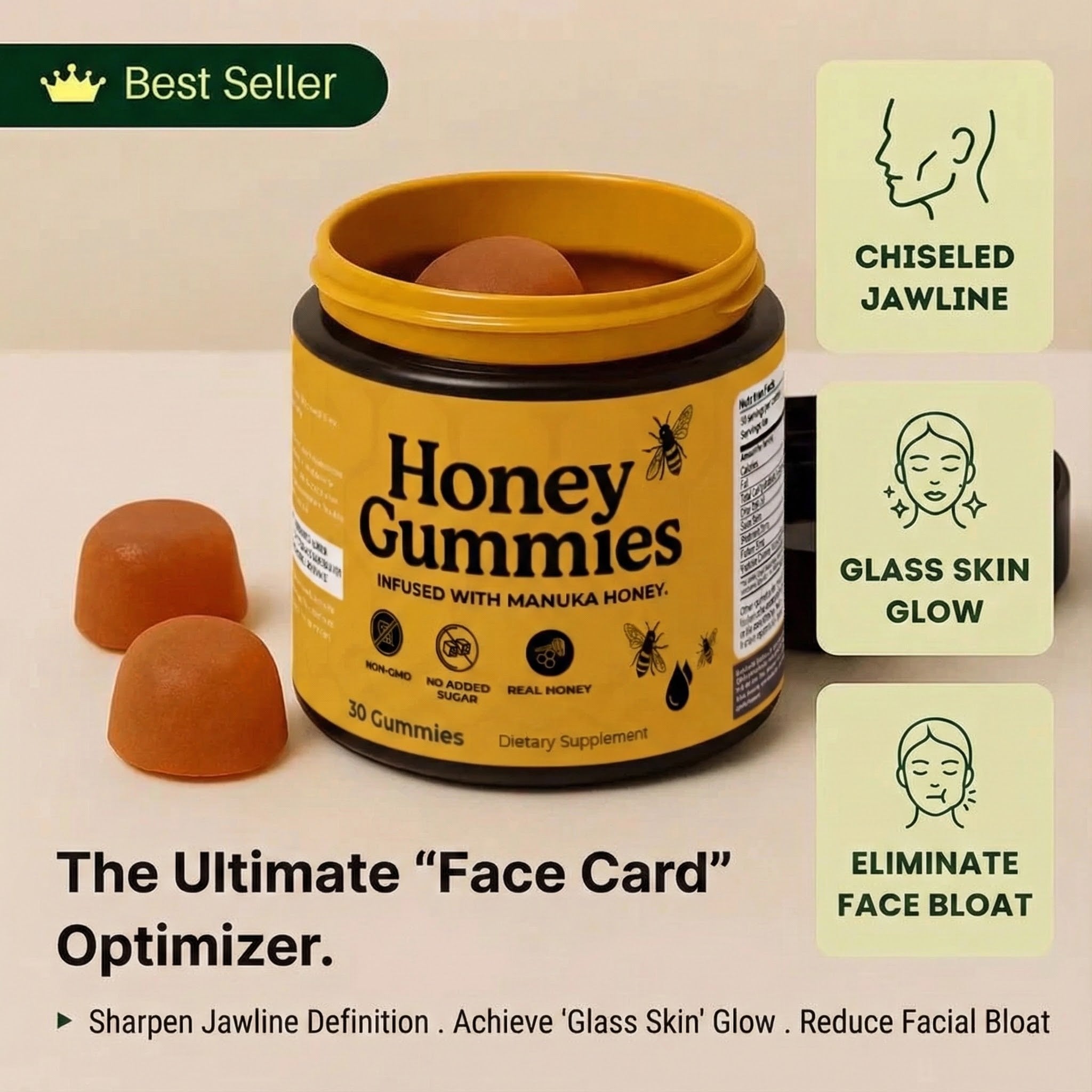 Honey Gummies - Looksmaxing