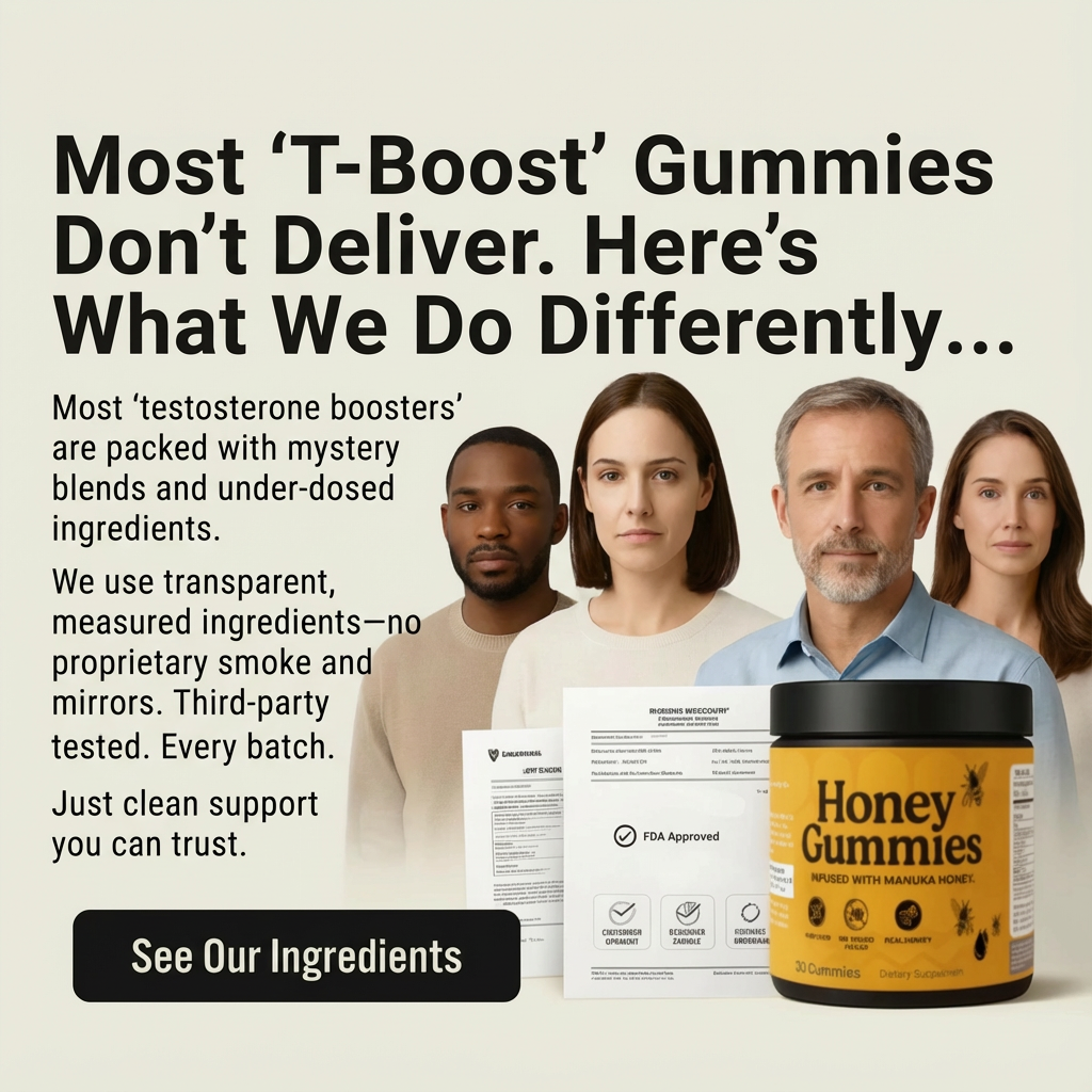 HoneyGummies™ - T-Booster