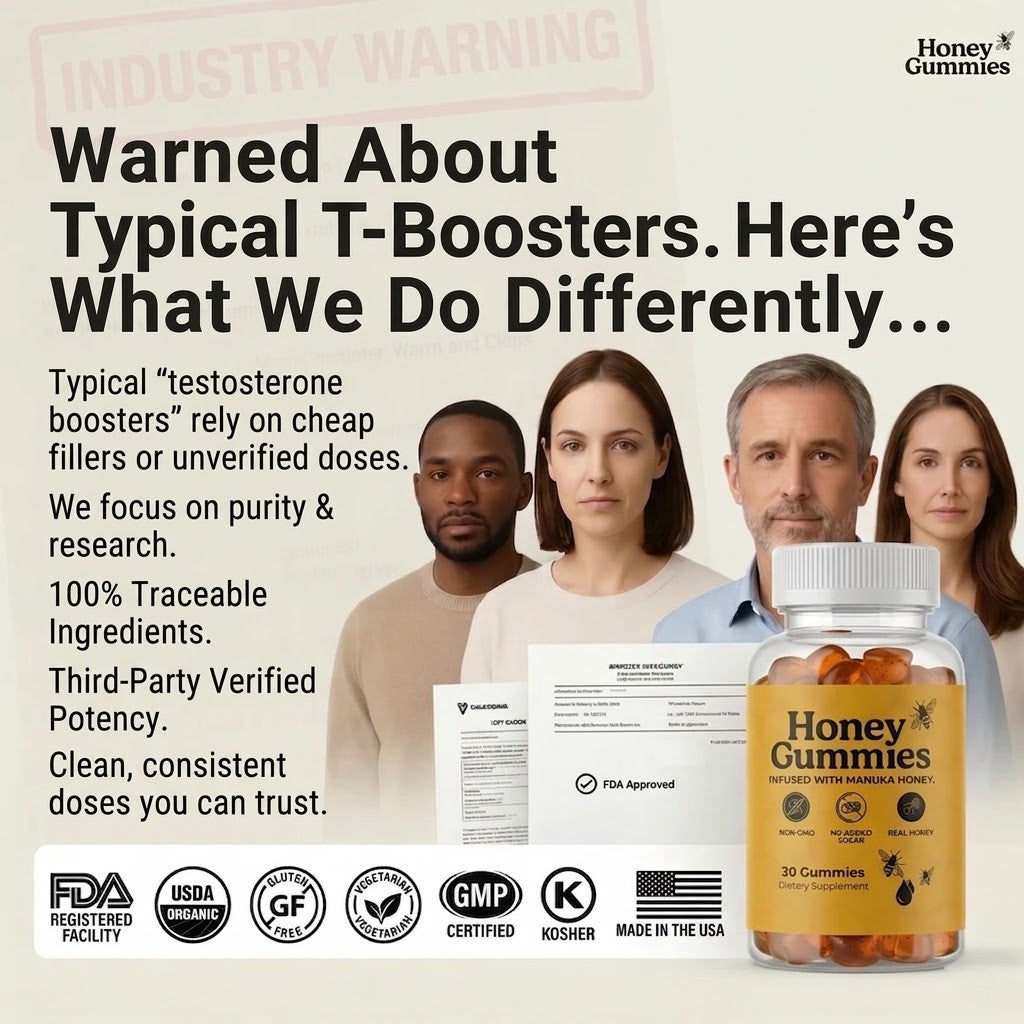 Honey Gummies™ Men’s Vitality Formula